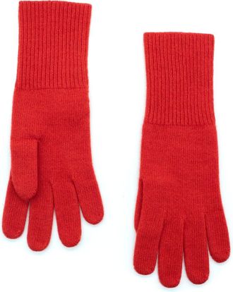 Portolano Cashmere Gloves in Fire Red at Nordstrom Rack