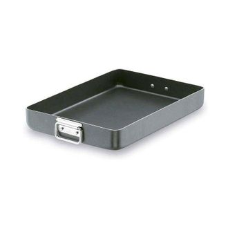 Lacor Bandeja Rustidera Lacor Aluminio Antiadherente Asa Abatible 40 X 30 X 6.2 Cm Bandeja Horno Antiadherente Lacor