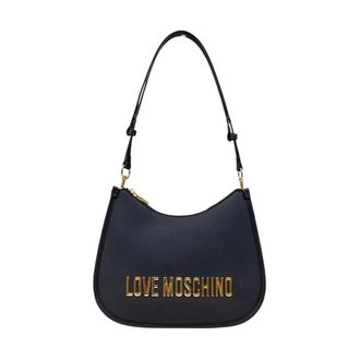 Love Moschino Bolso Negro con Cierre de Cremallera - Bags - Mujer - Negro - ONE SIZE