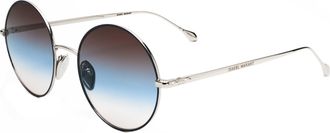 Isabel Marant Womens Blue Silver 54mm Sunglasses