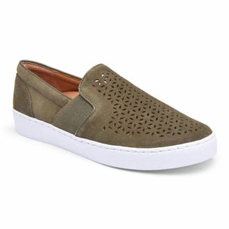 Vionic Womens Kani Slip On Loafer In Olive