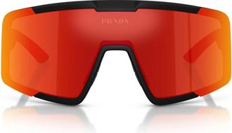 Prada 0PS B07S - unisex - Zonnebrillen - Zwart - 44 MM - Accessoires