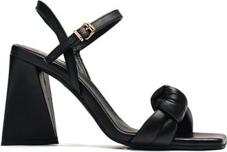 VAMSKO Vamsko, Schoenen, Dames, Zwart, 37 EU, Leer, Eden Open-Toe Sandalen