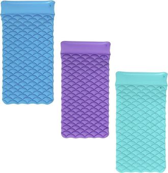 Trade Shop Trade Shop - Materassino Gonfiabile Arrotolabile 213x86cm Singolo Piscina Mare 3 Colori 44020