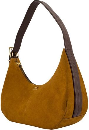 Ganni Womens Shoulder Bag Brown Synthetic