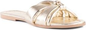 Seychelles Shades of Cool Slide Sandal in Light Gold at Nordstrom Rack, Size 6.5