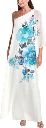 Teri Jon by Rickie Freeman Teri Jon By Rickie Freeman Chiffon Crepe Gown