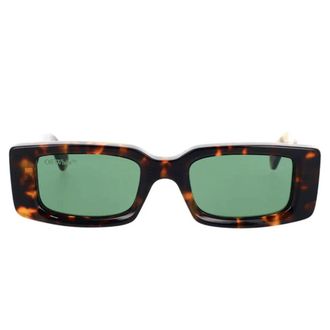 Off-white Sunglasses Oeri016 6455 Arthur Brown/Green Unisex