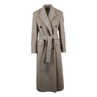 Golden Goose Cappotto - female - Golden Goose - Belted Coats - Beige - 2XS - Coats
