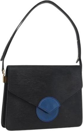 Louis Vuitton Pre-owned Shoulder Bags, female, Black, Size: ONE SIZE Pre-owned Vintage Leather Shoulder Bag