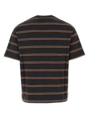 Jil Sander Womens Embroidered Cotton T-Shirt 060 Exterior Exterior: T-shirts And Polos