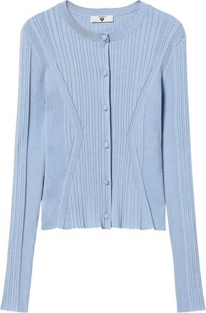 Twin-Set Cardigan a coste - Blu