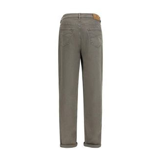 Brunello Cucinelli Mens Bicolor Cotton Jeans Denim Clothing