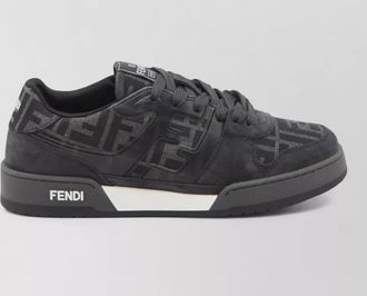 Fendi match sneakers with ff jacquard design