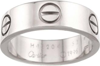 Cartier White Gold (18K) Band Ring (Pre-Owned)