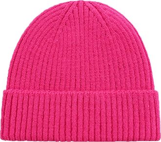 Generic Winter Hats for Women Small Head, Soft Thickened Wool Cable Knitted Hat Windproof Warmer Winter Bobble Slouch Beanie Cap for Women Fashionable Turnove