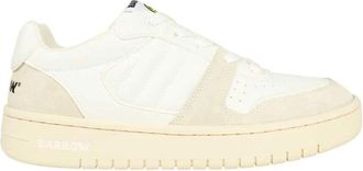 Barrow Casual Ronde Neus Sneakers - Heren - Sneakers - Wit - 38 EU - Schoenen