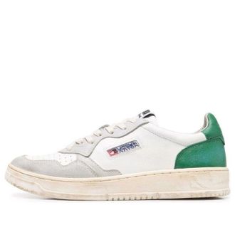 Autry Autry Super Vintage Low White Grey Green AVLM-SV02