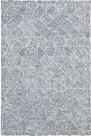 Safavieh Alfombra lana blu/avorio 61 x 91 cm