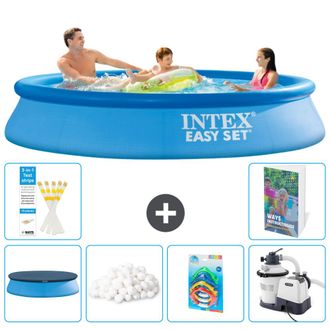Intex Piscina Easy Set Redonda - 305x61 Cm - 7-piezas S8