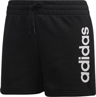 adidas (WMNS) adidas Essentials Linear Logo Shorts Asia Sizing Black White DP2393