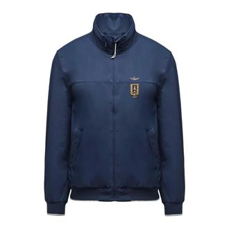 Aeronautica Aeronautica Militare, Bomber Jackets, male, Blue, Size: 2XL Sailor Jacket Ab3050Uct04290