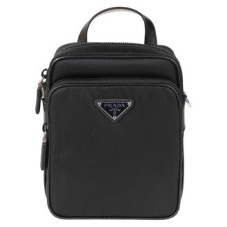 Prada Bandoliera - Heren - Schoudertassen - Zwart - ONE Size - Tassen