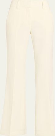 Gabriela Hearst Rhein Flare-Leg Virgin Wool Pants