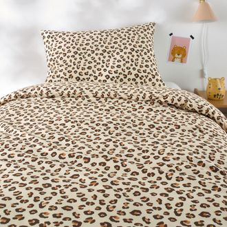 La Redoute Interieurs Katoenen bedset voor kinderen, rechthoekige kussensloop.Leopold