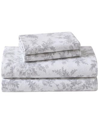 Laura Ashley Vanessa Flannel Sheet Set