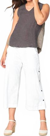 Xcvi Preppy Garden Tank Top In Canteen