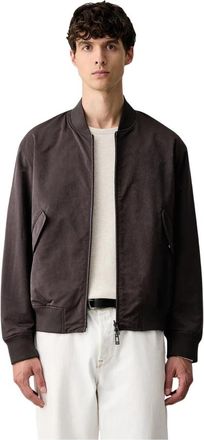 A|X Armani Exchange Bomberjack met dubbelzijdig design - Heren - Bomber jackets - Zwart - L - Polyester - Jassen