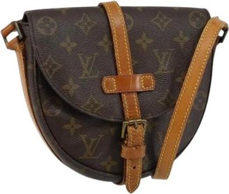 Louis Vuitton Pre-owned Cross Body Bags, female, Brown, Size: ONE SIZE Pre-owned Canvas Cross Body Bag