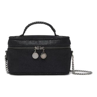 Stella McCartney Falabella Vanity Case - Dames - Handtassen - Zwart - ONE Size - Katoen - Tassen