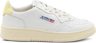 Autry Medalist Low Leather Sneakers - Dames - Sneakers - Wit - 36 EU - Leer - Schoenen