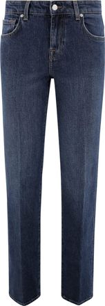 7 For All Mankind Calie Straight Radar Jeans