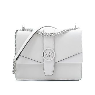 Michael Kors White Leather Shoulder Womens Bag