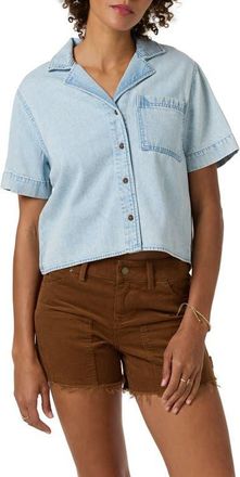O'Neill OG Channing Denim Camp Shirt in Indigo at Nordstrom, Size Xx-Large