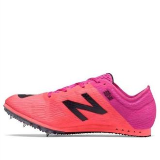 New Balance Womens 500 V7 Track Spike Shoes In Pink/purple/black