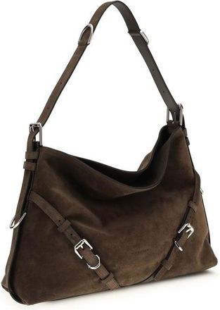Givenchy Womens Black Calf Leather Bos Taurus Shoulder Bag