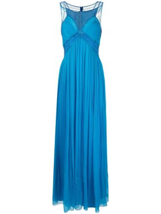 Alberta Ferretti Abito lungo - Blu