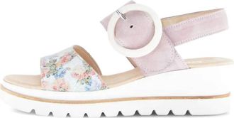Gabor Womens 4.645 Wedge Sandal In Floral