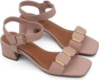 Bottero Botcatia Tropical Verao XXIII Ankle Strap Sandal in Quartz Rosa at Nordstrom, Size 11