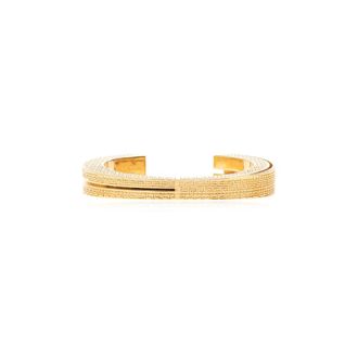 Balmain Bracelets, female, Yellow, Size: M 3D PB Bangle Bracelet