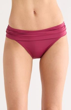 Jantzen Julie Hipster Bikini Bottoms in Mulberry at Nordstrom Rack, Size 14