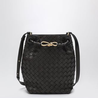 Bottega Veneta Andiamo small Fondente Intrecciato bucket bag