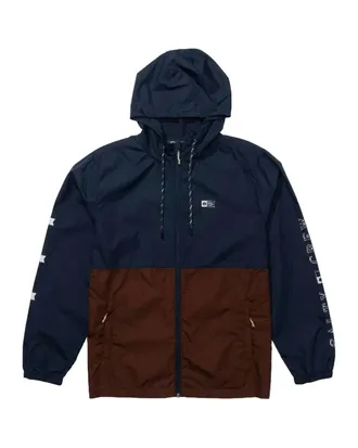 Salty Crew Mens Surface Windbreaker Jacket In Friar Brown