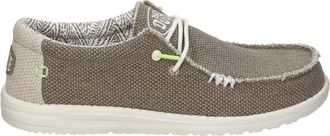 Hey Dude Schoenen - Heren - Veterschoenen - Beige - 44 EU - Schoenen