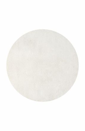 Jonathan Y Designs Haze Solid Low-Pile Round Area Rug in Beige/ecru at Nordstrom, Size 5Ft 0In X 5Ft 0In