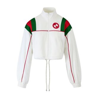 Gucci Dames, Sweatshirts & Hoodies, Wit, Maat: L Poliester